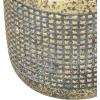 imageDII Planter Pot Collection DistressedWeathered Indoor ampamp Outdoor Cement for Plants or Flowers Small 39x394Large 625x625 Ancient Leaf 2 PieceModern Metallic