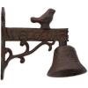 imageDII Cast Iron Collection Decorative Door Bell Bird Welcome Sign 6x3x575quot