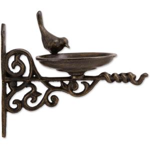 imageDII Cast Iron Collection Wall Mounted Birdfeeder Ornate 112x6x99Ornate  112x6x99