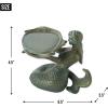 imageDII Cast Iron Collection Decorative Bird Bath Flower 575 x 575 x 29Mermaid