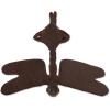 imageDII Cast Iron Door Knocker Collection HorseshoeDragonfly