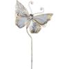 imageDII Iron Garden Stake Collection 3Dimensional Mixed Media Butterfly Medium