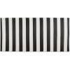 imageDII Outdoor Rug Collection Reversible Woven Polypropylene Plastic Straw Mat 4x6Feet Black ampamp WhiteBlack  White