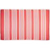 imageDII Outdoor Rug Collection Reversible Woven Polypropylene Plastic Straw Mat 4x6Feet Black ampamp WhiteCoral