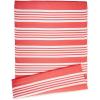 imageDII Outdoor Rug Collection Reversible Woven Polypropylene Plastic Straw Mat 4x6Feet Black ampamp WhiteCoral