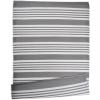 imageDII Outdoor Rug Collection Reversible Woven Polypropylene Plastic Straw Mat 4x6Feet Black ampamp WhiteGrey