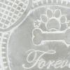 imageDII Pet Remembrance Cement Stepping Stone Collection You Will Never Leave Our Hearts Dog 925x85x37Forever My Best Friend  Dog