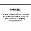 imageDII Reversible IndoorOutdoor Infinity Circle Woven Rug 4 x 6 Dark BrownDark Brown