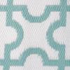 imageDII Reversible Outdoor Lattice Woven Rug 4x6 Ft BlueAqua