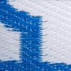 imageDII Reversible Outdoor Lattice Woven Rug 4x6 Ft BlueBlue
