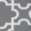imageDII Reversible Outdoor Lattice Woven Rug 4x6 Ft BlueGrey