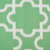 imageDII Reversible Outdoor Lattice Woven Rug 4x6 Ft Bright Green