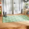 imageDII Reversible Outdoor Lattice Woven Rug 4x6 Ft Bright Green