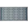 imageDII Reversible Rugs for IndoorOutdoor Use Moroccan Woven Rug 4 x 6 TaupeBlue