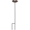 imageDII Cast Iron Collection Decorative Bird Bath Flower 575 x 575 x 29Elm Leaf