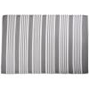 imageDII Outdoor Rug Collection Reversible Woven Polypropylene Plastic Straw Mat 4x6Feet Black ampamp WhiteGrey