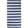 imageDII Outdoor Rug Collection Reversible Woven Polypropylene Plastic Straw Mat 4x6Feet Black ampamp WhiteNavy  White