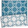 imageDII Reversible Outdoor Lattice Woven Rug 4x6 Ft BlueStorm Blue