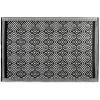 imageDII Reversible Rugs for IndoorOutdoor Use Moroccan Woven Rug 4 x 6 TaupeBlack