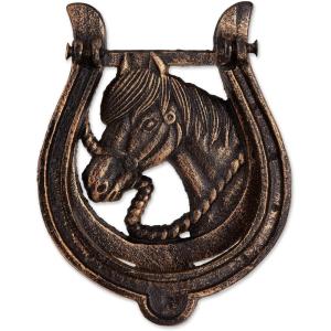 imageDII Cast Iron Door Knocker Collection HorseshoeHorseshoe
