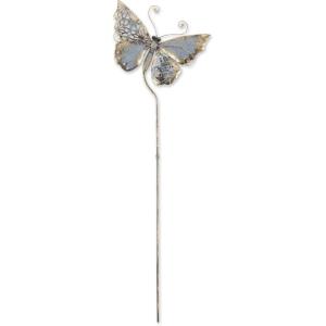 imageDII Iron Garden Stake Collection 3Dimensional Mixed Media Butterfly Medium