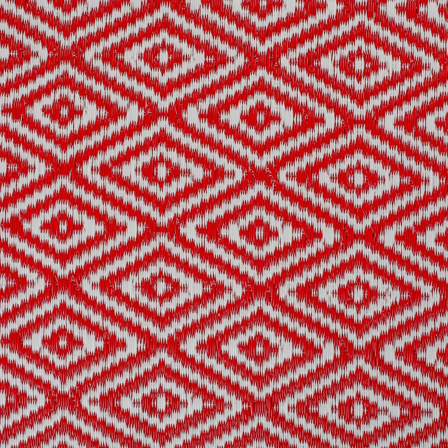 imageDII Reversible IndoorOutdoor Diamond Woven Rug 4x6 French BlueRust