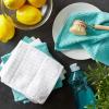 imageDII Basic Chef Collection Assorted Terry Kitchen Towel Set Dishcloth Set Gray 6 PieceAqua