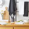 imageDII Basic Chef Collection Assorted Terry Kitchen Towel Set Dishcloth Set Gray 6 PieceMineral Gray