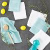 imageDII Basic Chef Collection Assorted Terry Kitchen Towel Set Dishcloth Set Gray 6 PieceRobins Egg Blue
