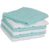 imageDII Basic Chef Collection Assorted Terry Kitchen Towel Set Dishcloth Set Gray 6 PieceRobins Egg Blue