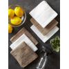 imageDII Basic Chef Collection Assorted Terry Kitchen Towel Set Dishcloth Set Gray 6 PieceStone