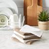 imageDII Basic Chef Collection Assorted Terry Kitchen Towel Set Dishcloth Set Gray 6 PieceStone