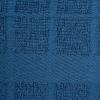 imageDII Basic Terry Collection Solid Windowpane Dishcloth Set 12x12 Black 6 PieceBlue