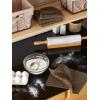 imageDII Basic Terry Collection Solid Windowpane Dishcloth Set 12x12 Black 6 PieceBrown