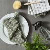 imageDII Basic Terry Collection Windowpane Dishcloth Set 12x12 Black 6 PieceArtichoke