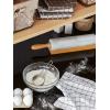 imageDII Basic Terry Collection Windowpane Dishcloth Set 12x12 Black 6 PieceBrown