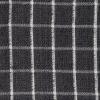 imageDII Basic Terry Collection Windowpane Dishcloth Set 12x12 Black 6 PieceGray