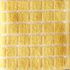 imageDII Basic Terry Collection Windowpane Dishcloth Set 12x12 Black 6 PieceYellow