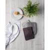 imageDII Cleaning Collection MultiPurpose Microfiber Aqua Chevron Dishtowel SetGray Stripes