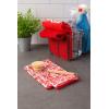 imageDII Cleaning Collection MultiPurpose Microfiber Aqua Chevron Dishtowel SetRed Damask