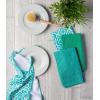 imageDII Cleaning Collection MultiPurpose Microfiber Aqua Chevron Dishtowel SetTeal Lattice