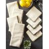 imageDII Cleaning Collection Soft Highly Absorbent Microfiber Dishcloth and Dishtowel Set Natural 8 Count