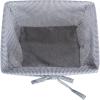 imageDII Farmhouse Chicken Wire Storage Baskets with Liner Small Vintage Grey 9x7x6quot 3 PieceRustic Black  White Ticking Stripe