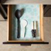 imageDII Fridge ampamp Shelf Liner Collection NonAdhesive Cut to fit Machine Washable 12x20 Aqua Dahlia 2 PieceAqua Dahlia