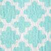 imageDII Fridge ampamp Shelf Liner Collection NonAdhesive Cut to fit Machine Washable 12x20 Aqua Dahlia 2 PieceLattice Aqua Lattice