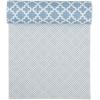 imageDII Fridge ampamp Shelf Liner Collection NonAdhesive Cut to fit Machine Washable 12x20 Aqua Dahlia 2 PieceStonewash Blue Lattice