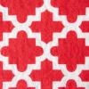 imageDII Fridge ampamp Shelf Liner Collection NonAdhesive Cut to fit Machine Washable 12x20 Aqua Dahlia 2 PieceTango Red