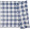 imageDII Outdoor Rugs Collection Reversible Buffalo Check 4x6 French BlueFrench Blue  White