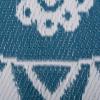 imageDII Outdoor Rugs Collection Reversible Woven 5 Round BlackBerry SunflowerBlue Floral