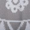 imageDII Outdoor Rugs Collection Reversible Woven 5 Round BlackBerry SunflowerGray Floral